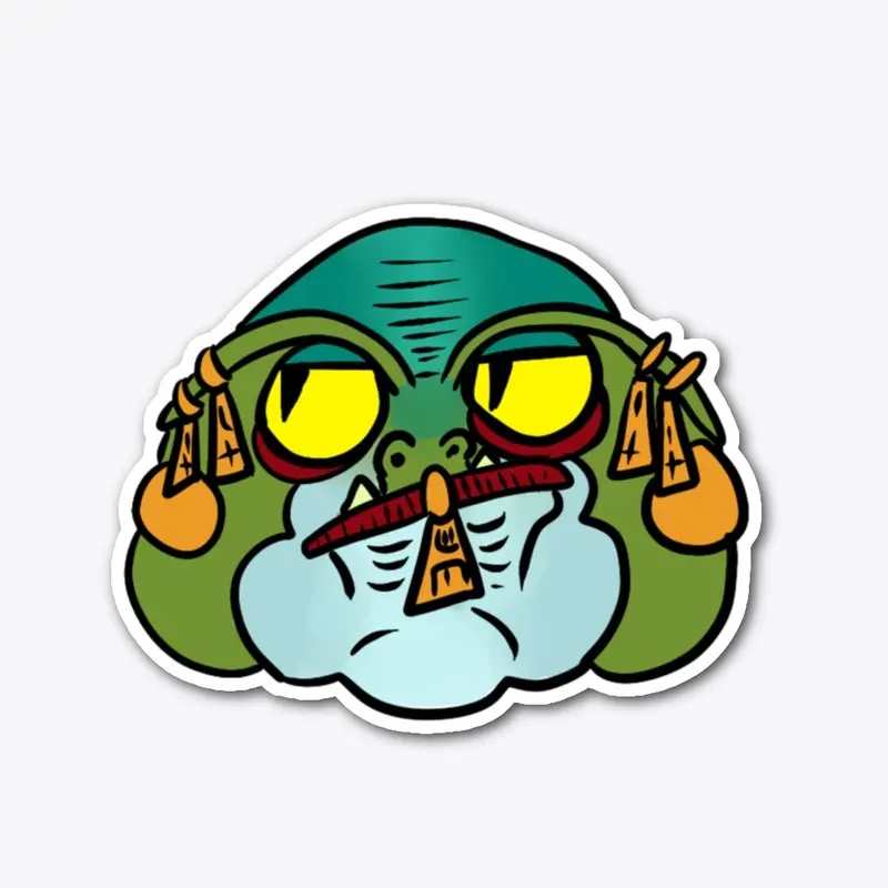 Unimpressed Slann sticker